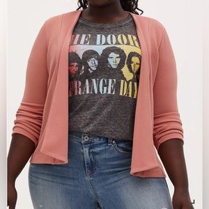 🆕NWT🔖Fabulous Torrid Knit Crepe Blazer - 6x